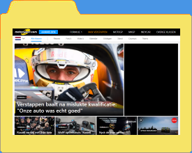 Het laatse autosportnieuws met Max verstappen in de formule 1