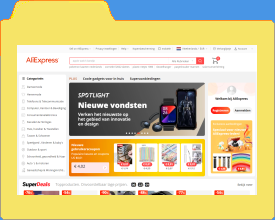 AliExpress, de grootste verkoopsite van de wereld