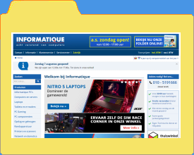 Computers, voor een snelle levering