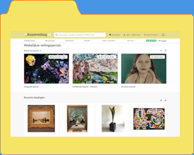 Koop én verkoop kunst via Kunstveiling met slechts een paar klikken