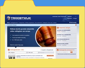 Zeer professionele veilingsite voor faillisement en bedrijfsbeeindiging