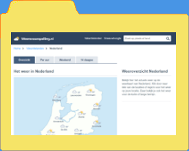 weersvoorspelling